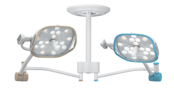 Luvis S200 Dual, Ceiling Mounted LED Surgical Light, LED Surgical Light, Luvis, New, Venture Medical Requip