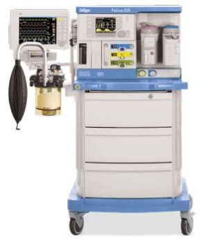 Drager Fabius GS Refurbished Anesthesia Machine