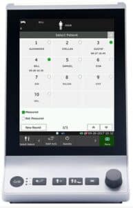 Edan iM3 Vital Signs Monitor patient screen