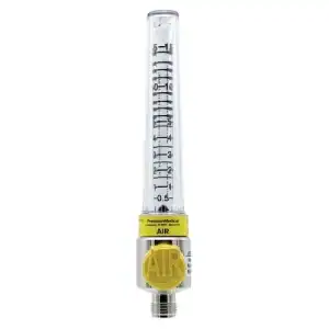 Precision Medical Air Chrome Flowmeter