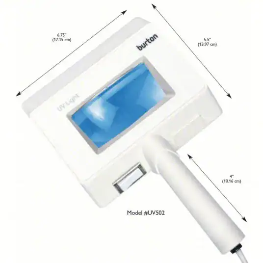 Burton Medical UV Light with Magnifier | UV502 - Image 2