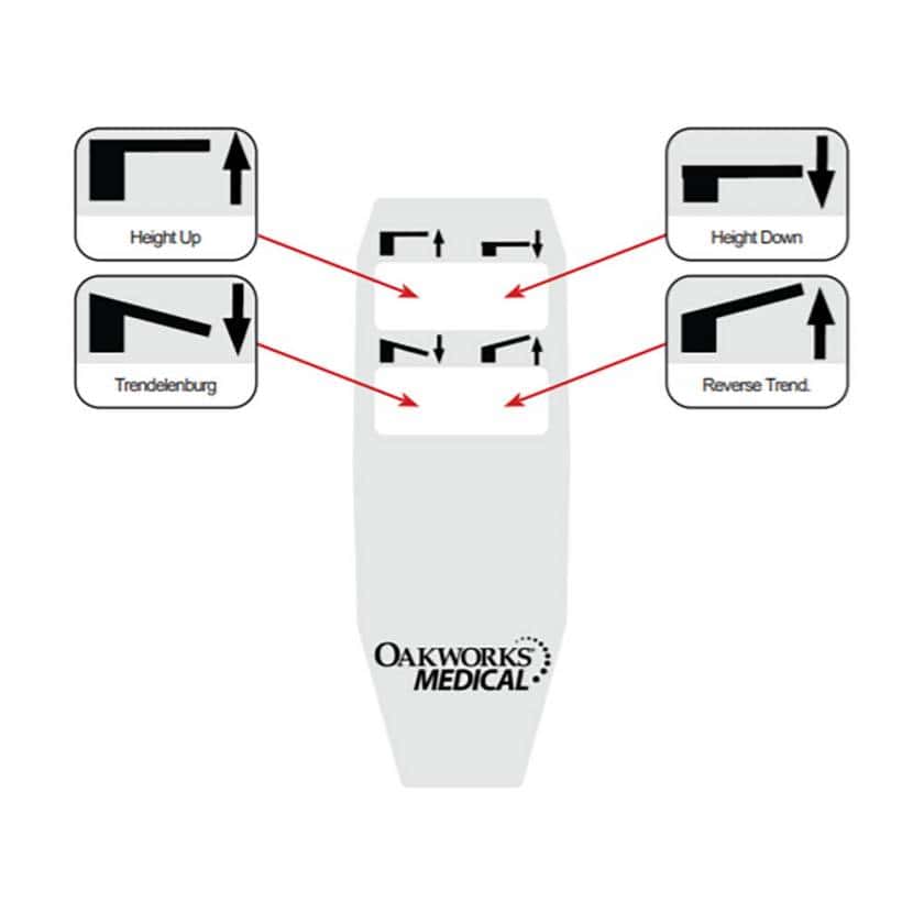 Oakworks CFPM201 Imaging Table with Rectangular Top - Image 3