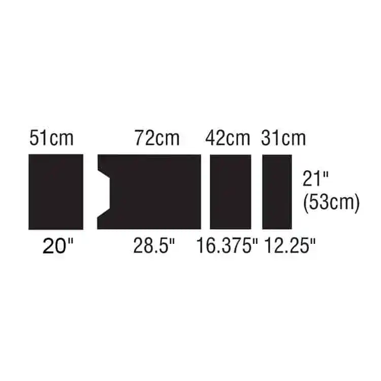SchureMed Berchtold Operon D850, D750 Surgical Table Replacement Pads - Image 2