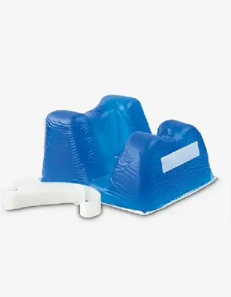 Birkova Gel Anesthesia Prone Headrest with Tube Channels