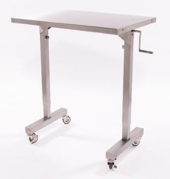 Blickman Adjustable Height Instrument Table | 7892SS-0 - Image 3