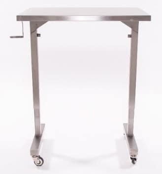Blickman Adjustable Height Instrument Table | 7892SS-0 - Image 2