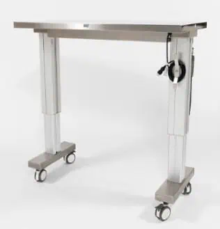 Blickman Motorized Straddle Adj-Height Instrument Table | 7902SS-M