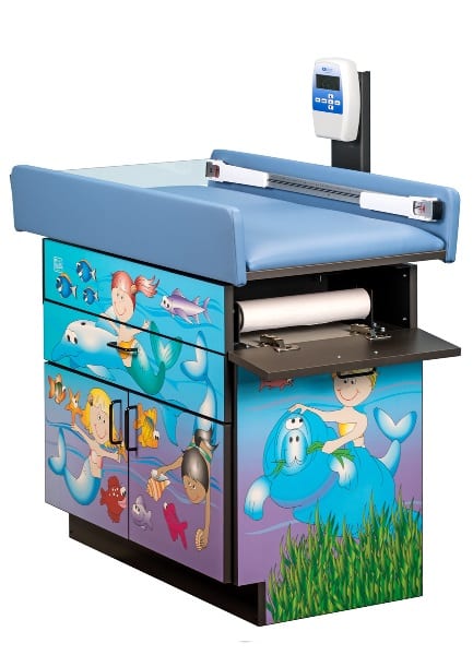 Clinton Merry Mermaids Scale Table and Cabinet | 7854-X - Image 4
