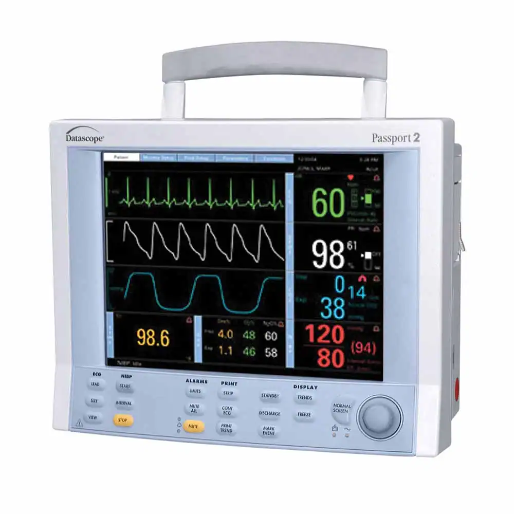 Datascope Passport 2 Patient Monitor with CO2 – Refurbished, Venture Medical Requip.