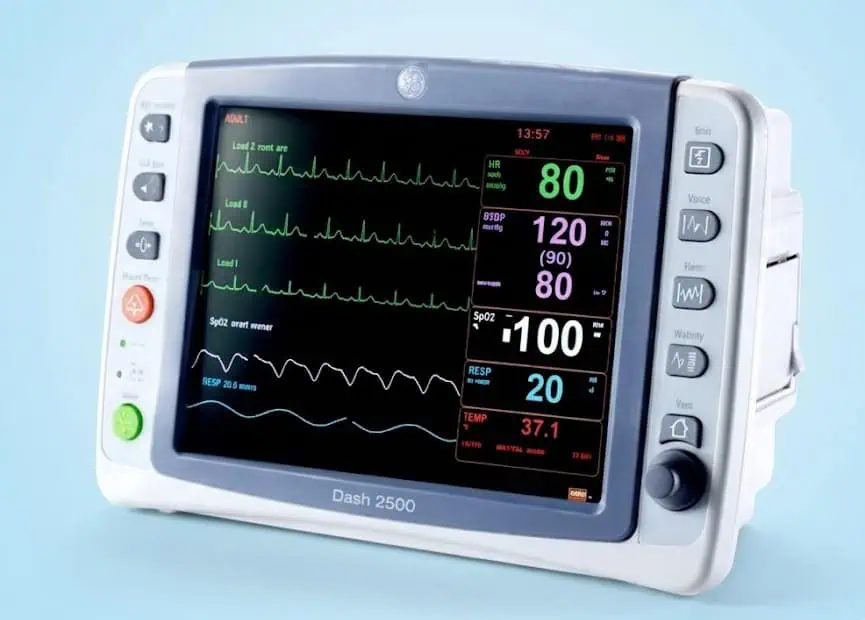 GE Dash 2500 Patient Monitor - Refurbished, Venture Medical Requip.