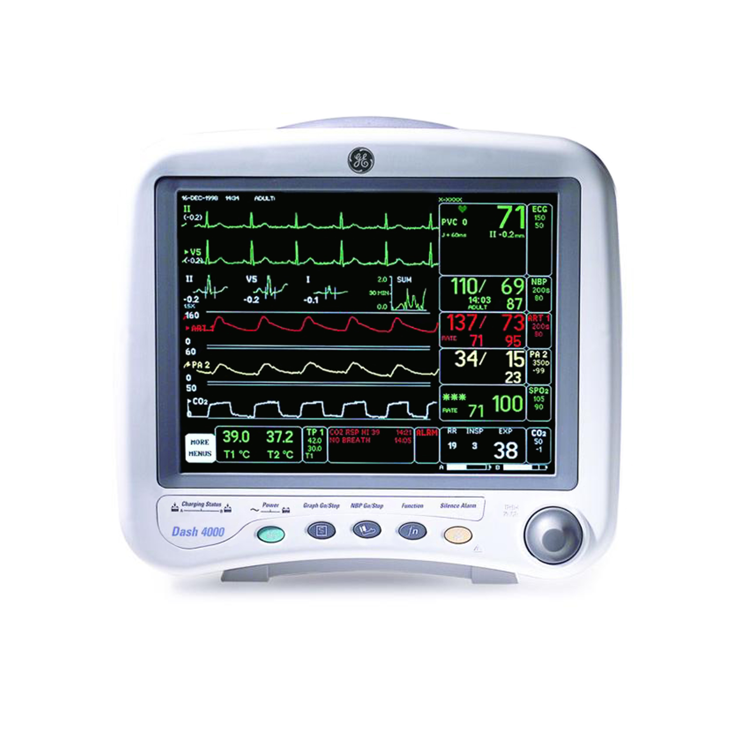 GE Dash 4000 Patient Monitor – Refurbished, Venture Medical Requip.