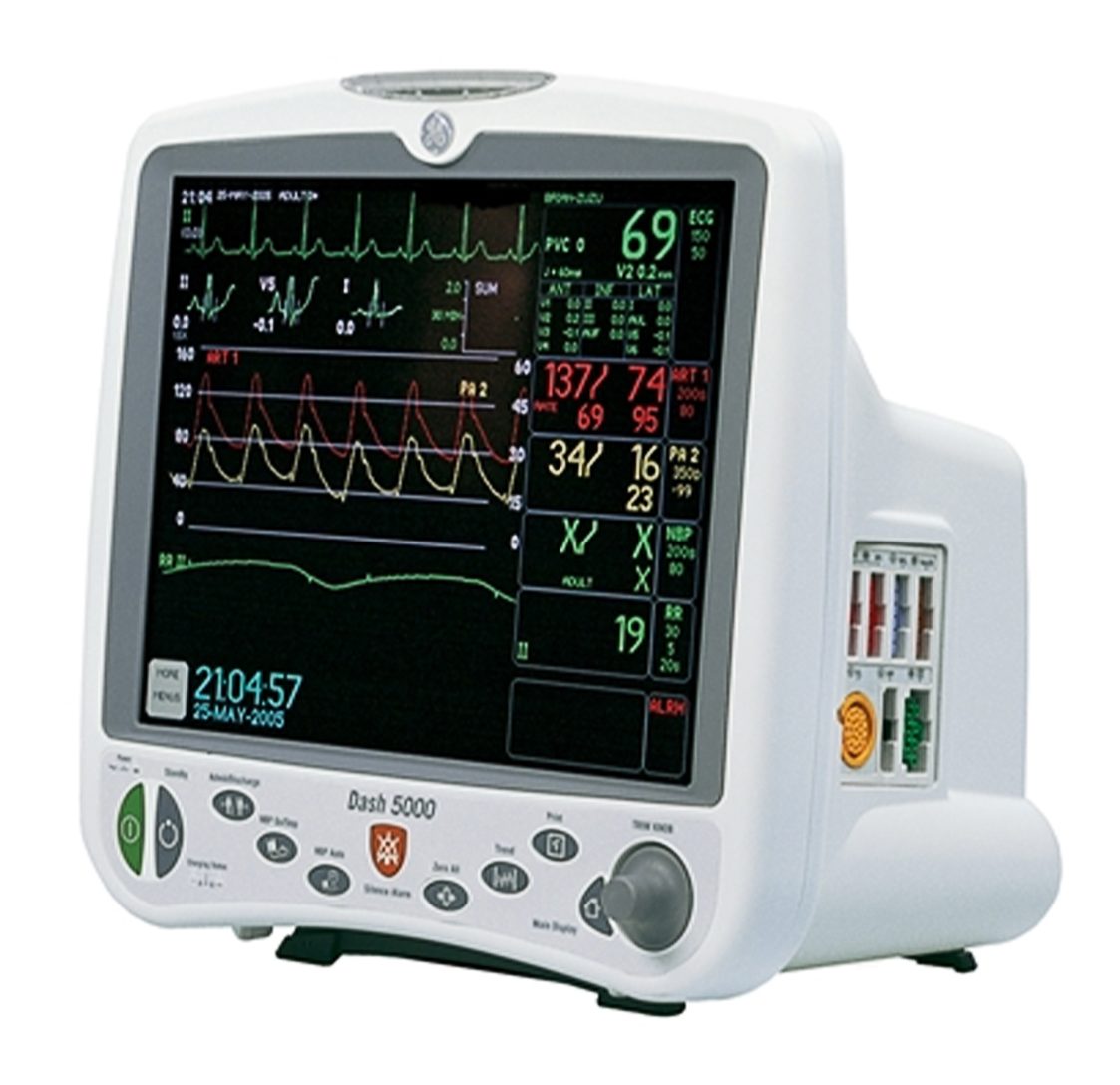 GE Dash 5000 Patient Monitor – Refurbished, Venture Medical Requip.