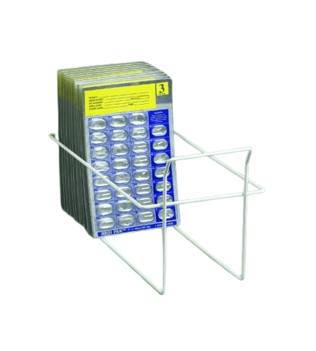 MPD Punch Card Rack Medication Cart Accessory | TPC-1 - Image 2