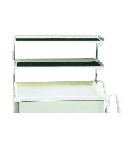 MPD Narrow Shelving Select Cart Accessory | SNT-2 - Image 2