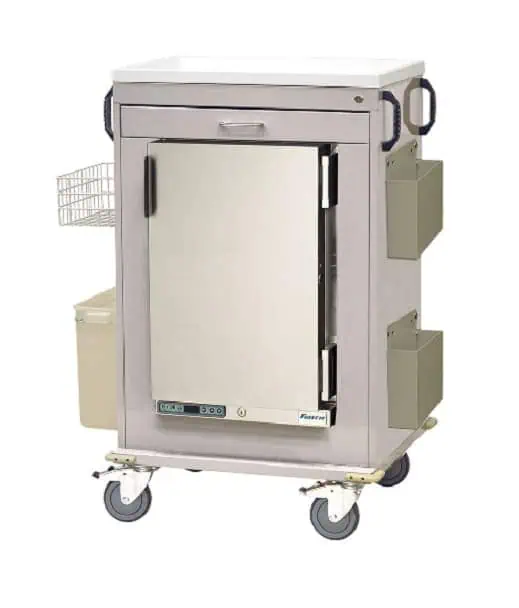 Harloff Malignant Hyperthermia Cart with Medical Grade Refrigerator | MH5100K