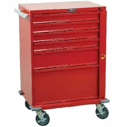 Harloff V-Series 6 Drawer ER Crash Cart with Breakaway Lock | V30-6B