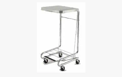 Hassoc Chrome Square Tilt Top Hamper | 1540