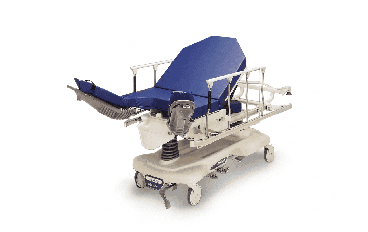 Hill-Rom-P8050-OB-GYN-Stretcher, Venture Medical Requip.