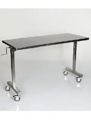 MCM SS Height Adj. Instrument Table, 36 x 20 | MCM 530