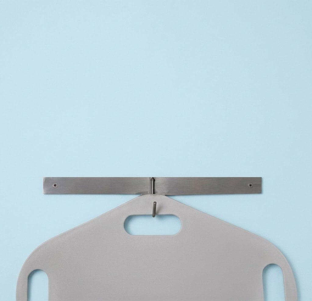 MCM Wall Mount Rack for Patient Slider Boards | MCM 120, Venture Medical Requip.