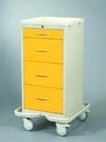 MPD Mini Tower 4 Drawer Isolation Cart | MAT-430