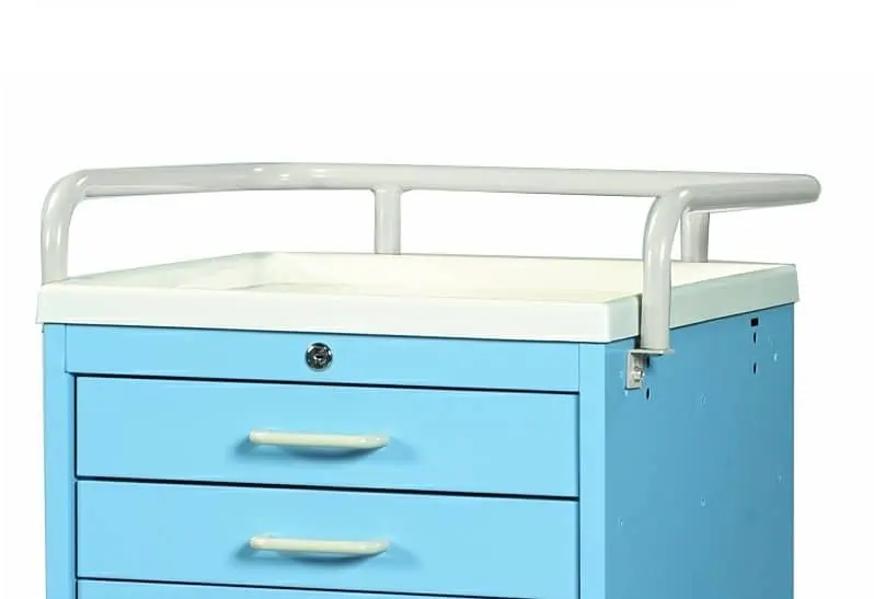 MPD Mini Cart Tubular Railing Cart Accessory | TMR-1