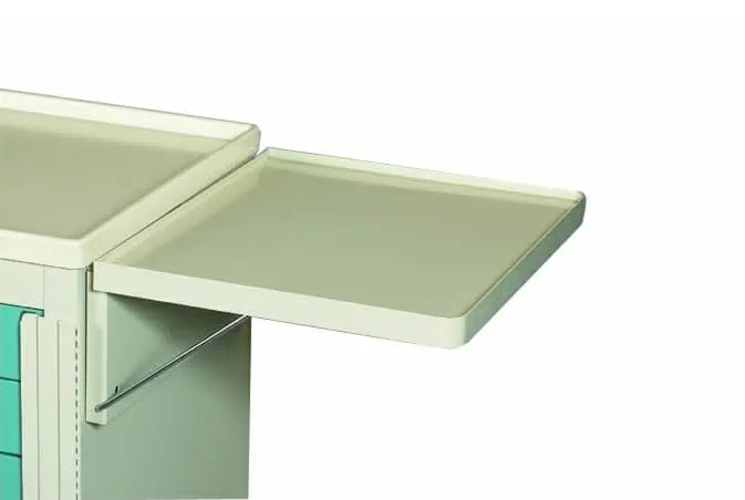 MPD Collapsible Side Shelf Cart Accessory | TSN-2