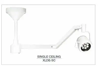 Medical Illumination MI 500 LED Exam/Diagnostic Single Ceiling Light | XLDE-SC