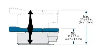 Midmark 222 Power Exam Table - Refurbished - Image 4