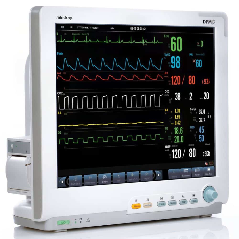 Mindray DPM 7 Patient Monitor with CO2 – Refurbished, Venture Medical Requip.
