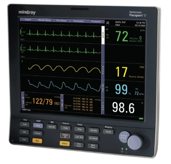 Mindray Datascope Passport V Patient Monitor- Refurbished, Venture Medical Requip.