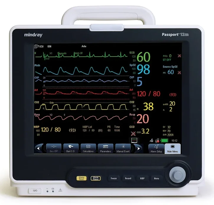 Mindray Passport 12m Patient Monitor w/ Co2 - Refurbished, Venture Medical Requip.