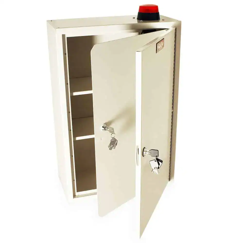 Harloff Tall Narcotics Cabinet with Audio/Visual Alarm | NC24C16-DT2-AVD - Image 3