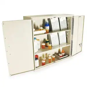 Harloff NC30D30-BK2 Narcotics Cabinet, Venture Medical Requip.
