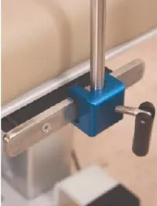 Oakworks Ultrasound Table Options: T-Rail Adapter