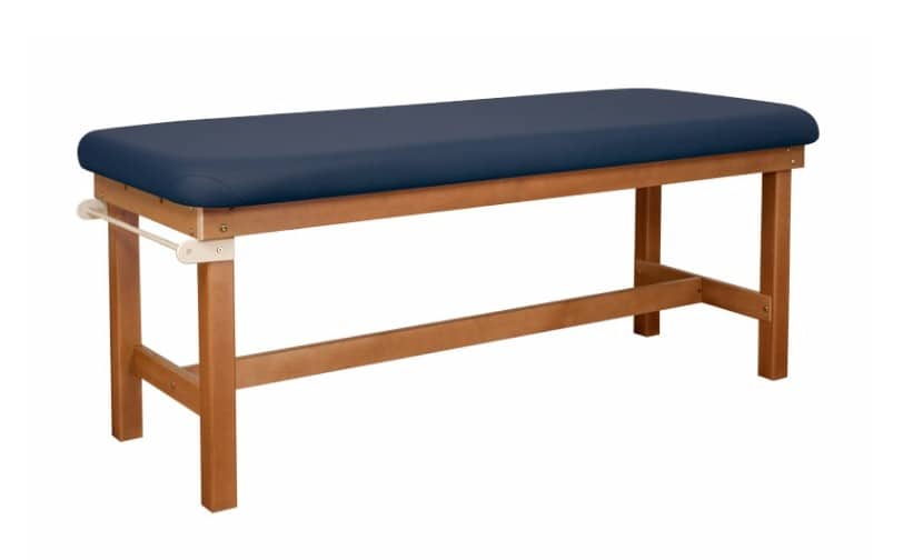 Oakworks PowerLine™ 30″ Wide Treatment Flat Top Table w/H-Brace | PW30