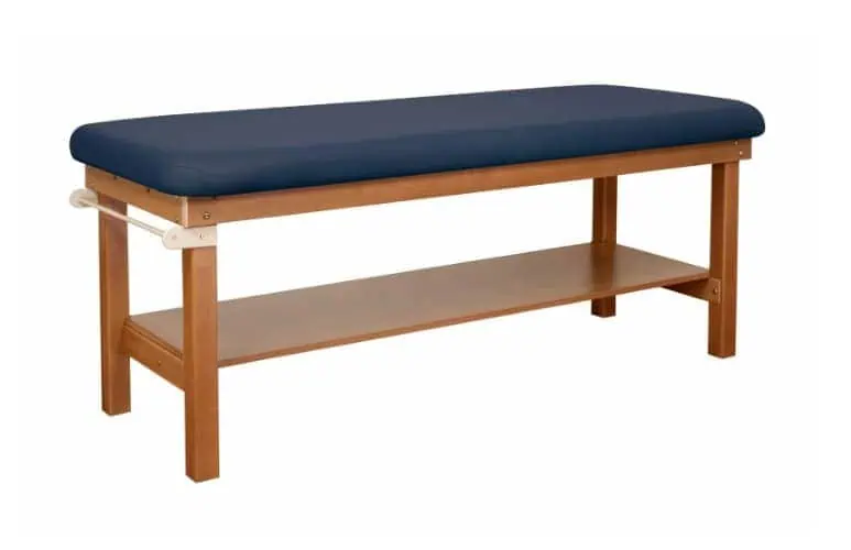 Oakworks PowerLine™ 30″ Wide Treatment Flat Top Table w/Shelf | PW30-SH