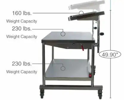 Pedigo Specialty Back Table, Space Station | CDS-3060 - Image 4