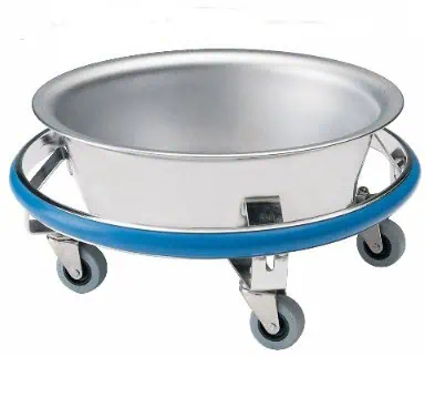 Pedigo Stainless Steel 8.5 Quart Sponge Receptacle | P-1025-SS