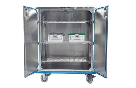 Pedigo Sealed Surgical Case Cart, Double Door | SCC-245