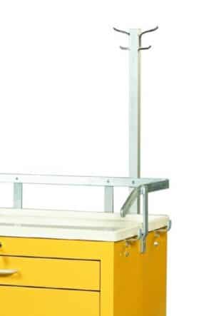 MPD Coat Rack Cart Accessory | TCR-1 - Image 2