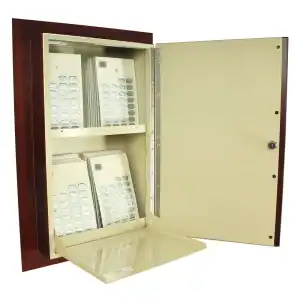 Harloff Recessed Wall Mount In-Room Medication Storage Cabinet | WV2760-CM