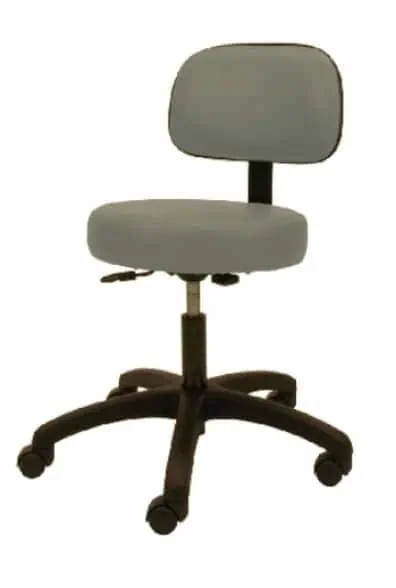 Winco Gas Lift Stool with Back | 4350
