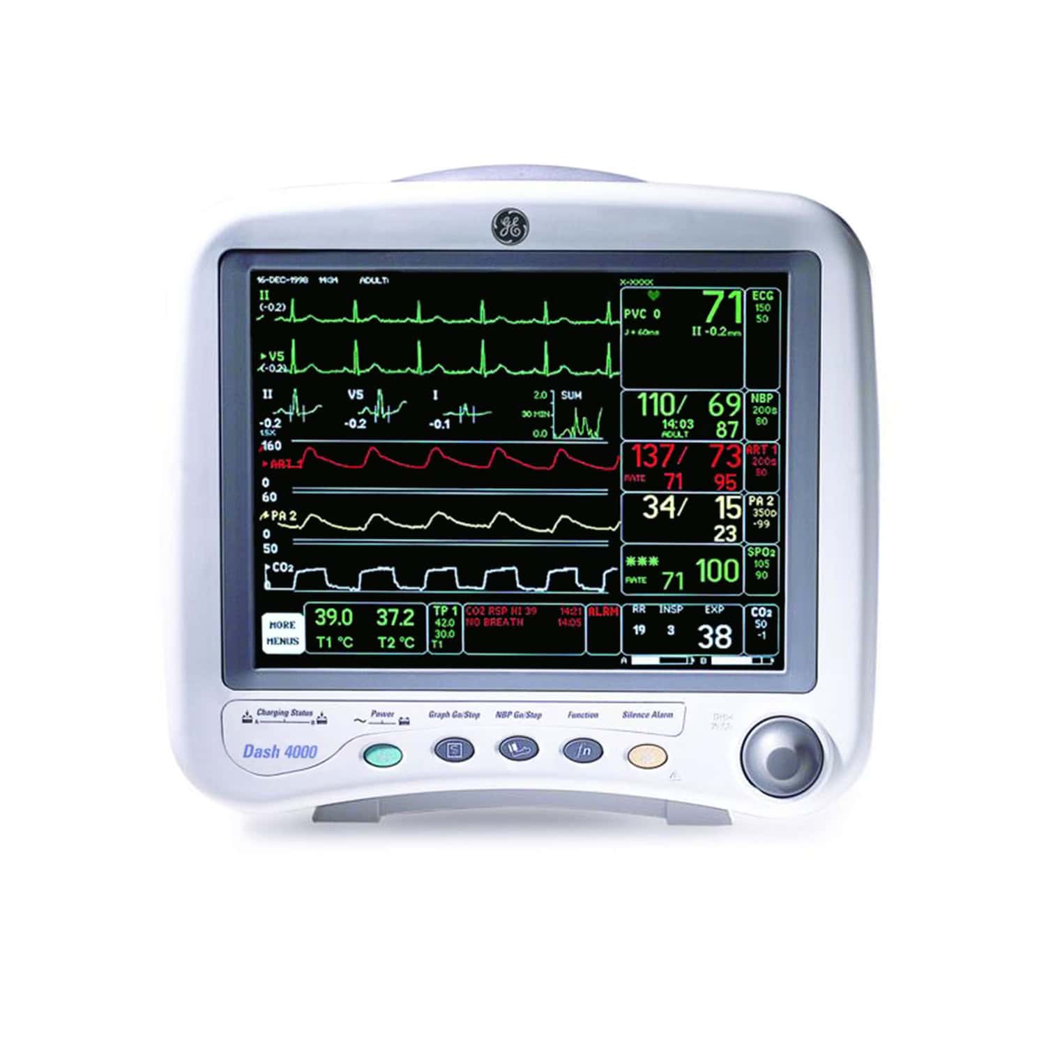 GE Dash 4000 Patient Monitor – Refurbished, Venture Medical Requip.