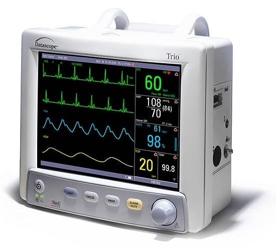 Datascope Trio Patient Monitor – Refurbished, Venture Medical Requip.