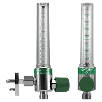 AMVEX Oxygen Flowmeter with Chemetron Adapter | FM-15UO-CH