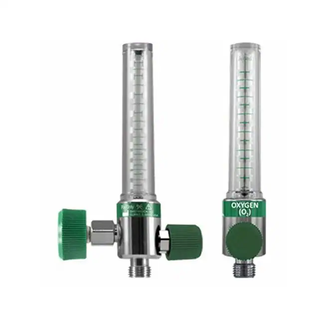AMVEX Oxygen Flowmeter with DISS Hand Tight Adapter | FM-15UO-DH