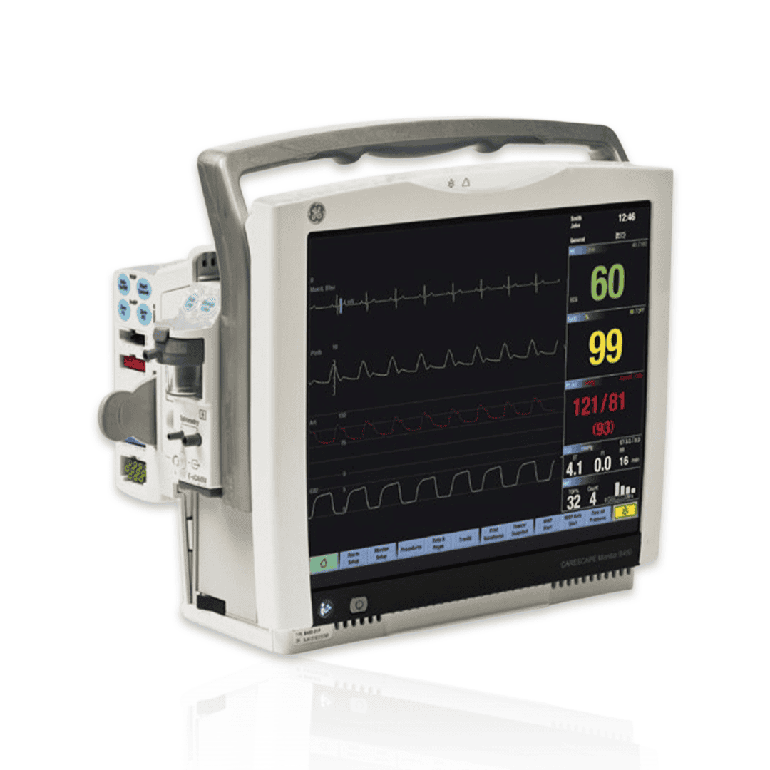 GE Carescape B450 Patient Monitor – Refurbished, Venture Medical Requip.