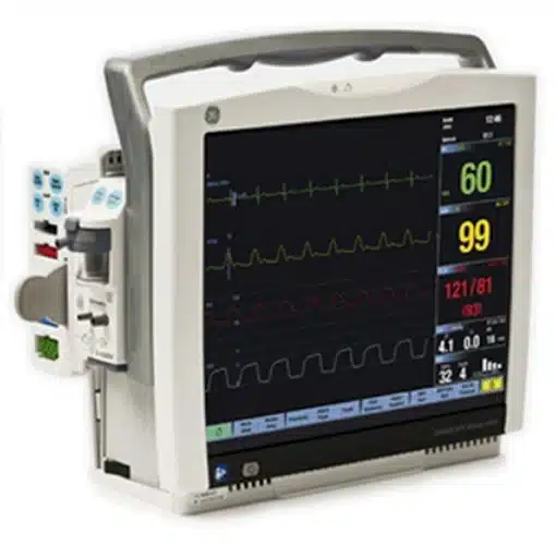 GE Carescape B450 Patient Monitor with Co2, Venture Medical Requip.
