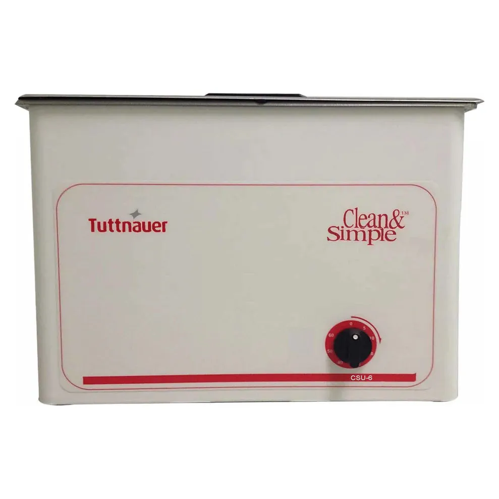 Tuttnauer CSU6 / CSU6H Ultrasonic Cleaning System, Venture Medical Requip.